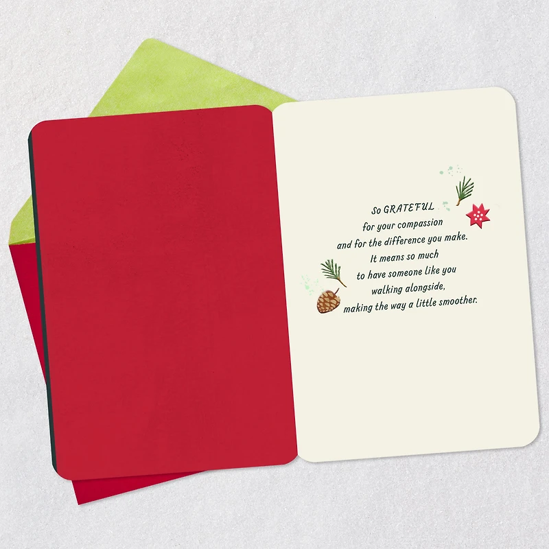 Peace, Hope and Support Christmas Card for Mental Health Professional for only USD 3.99 | Hallmark