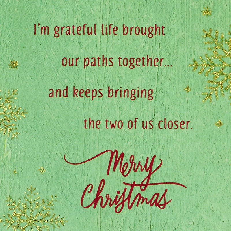So Grateful Life Brought Our Paths Together Christmas Card for Friend for only USD 3.99 | Hallmark