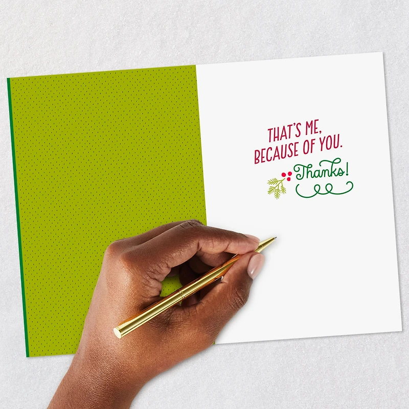 Jolly, Joyful and Grateful Christmas Thank You Card for only USD 2.99 | Hallmark