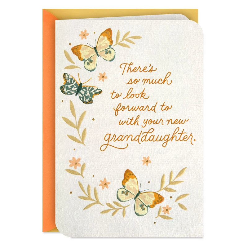 So Much To Look Forward To New Baby Girl Card for Grandparents for only USD 4.59 | Hallmark