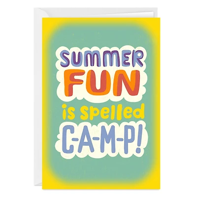 Fun Summer Camp Custom Card for only USD 4.99 | Hallmark