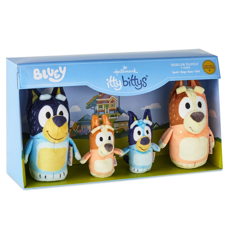 itty bittys® Bluey Family Plush, Set of 4 for only USD 34.99 | Hallmark