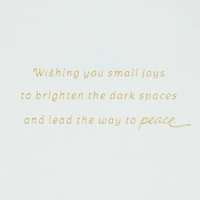 Wishing You Small Joys to Brighten the Dark Spaces Christmas Sympathy Card for only USD 5.59 | Hallmark