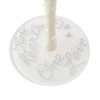 Lolita Two Hearts One Love Handpainted Wine Glass, 15 oz. for only USD 34.99 | Hallmark