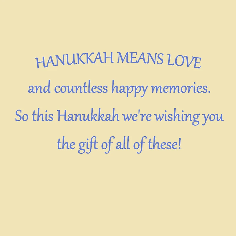 The Gift of Family and Love Hanukkah Card for only USD 2.59 | Hallmark