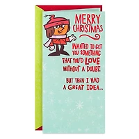 Something You'll Love Funny Pop-Up Money Holder Christmas Card for only USD 5.59 | Hallmark