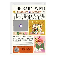 Birthday Cake News Custom Card for only USD 4.99 | Hallmark