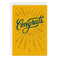 Gold Burst Custom Congratulations Card for only USD 4.99 | Hallmark