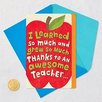 You're An Awesome Teacher Thank You Card From Kids for only USD 2.99 | Hallmark