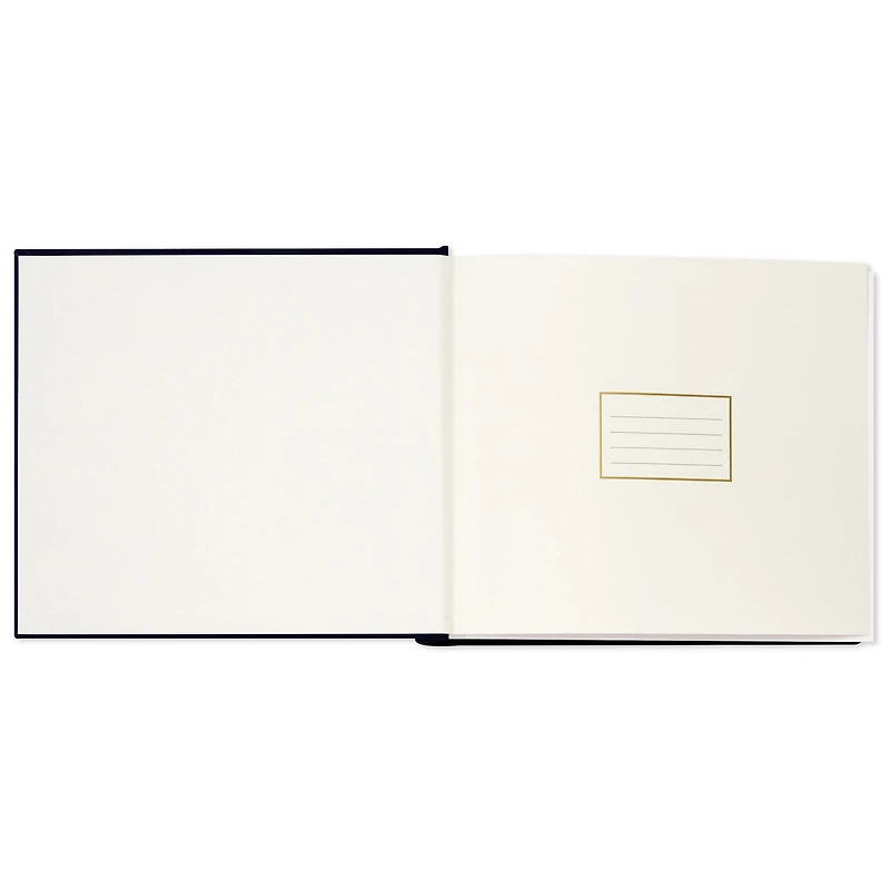 Best Day Ever Gold on Navy Linen Photo Album for only USD 28.99 | Hallmark