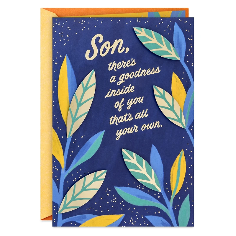 There's Goodness Inside of You Birthday Card for Son From Mom for only USD 6.59 | Hallmark