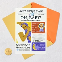 Celebrating Your Awww-mazing News New Baby Card for only USD 5.99 | Hallmark