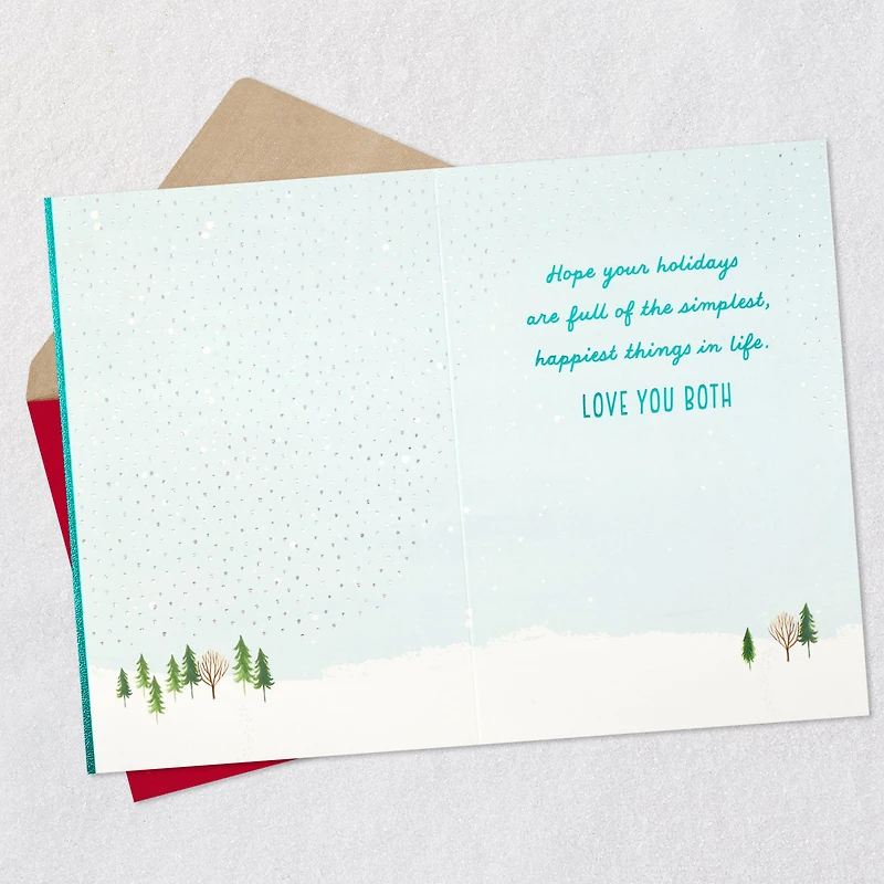 Love You Both Holiday Card for Granddaughter and Husband for only USD 4.59 | Hallmark