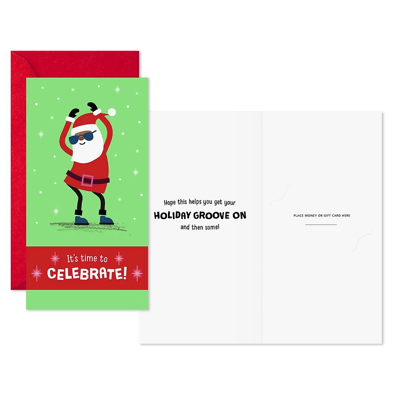 Get Your Holiday Groove On Money Holder Christmas Cards, Pack of 6 for only USD 5.99 | Hallmark