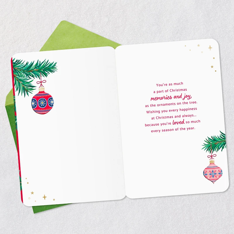 Loved So Much Every Season Christmas Card for Granddaughter for only USD 3.99 | Hallmark