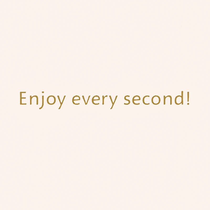 Enjoy Every Second 50th Birthday Card for only USD 2.99 | Hallmark