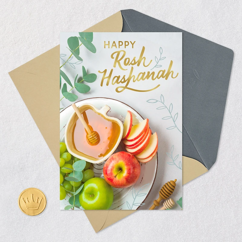 Apples and Honey Rosh Hashanah Card for only USD 2.99 | Hallmark