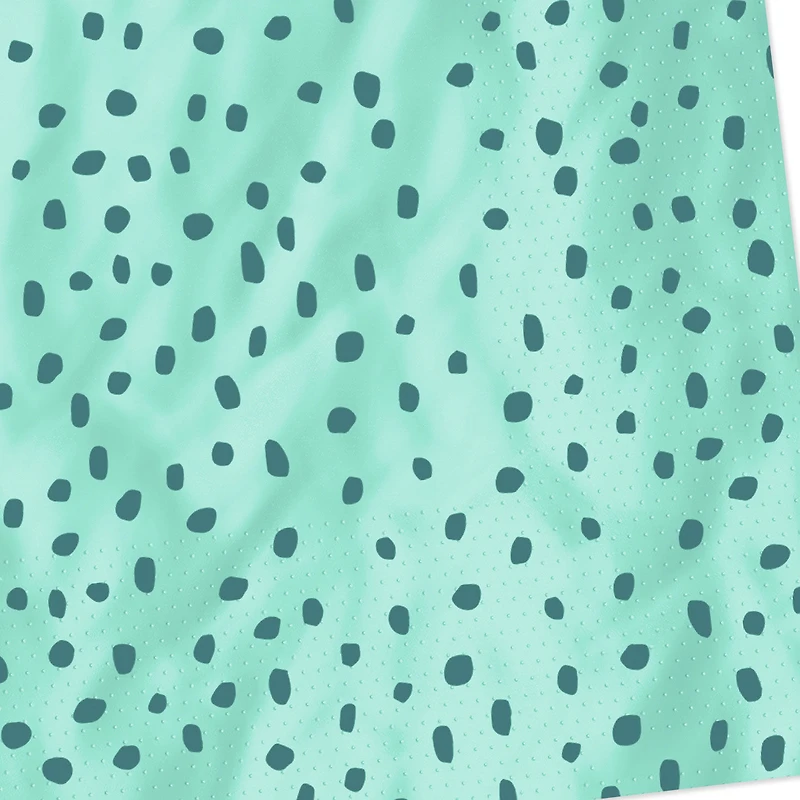 Aqua With Green Dots Dinner Napkins, Set of 16 for only USD 4.99 | Hallmark