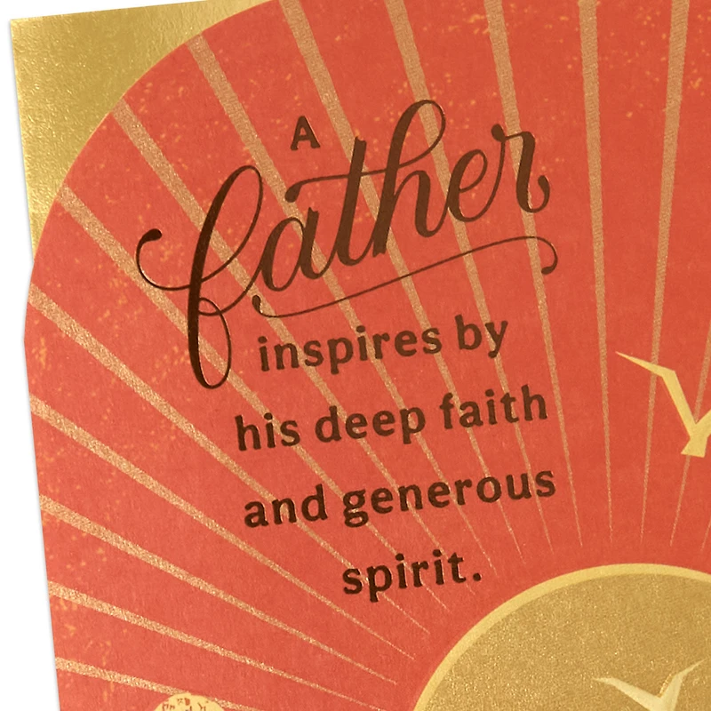 Your Deep Faith and Generous Spirit Inspires Me Father's Day Card for Dad for only USD 4.59 | Hallmark