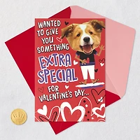 Hugging Dog Pop-Up Valentine's Day Card for Kids for only USD 5.99 | Hallmark