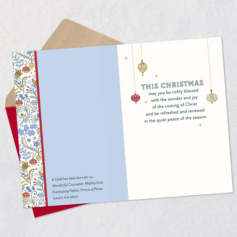 Blessings of the Season Religious Christmas Card for Priest for only USD 2.99 | Hallmark