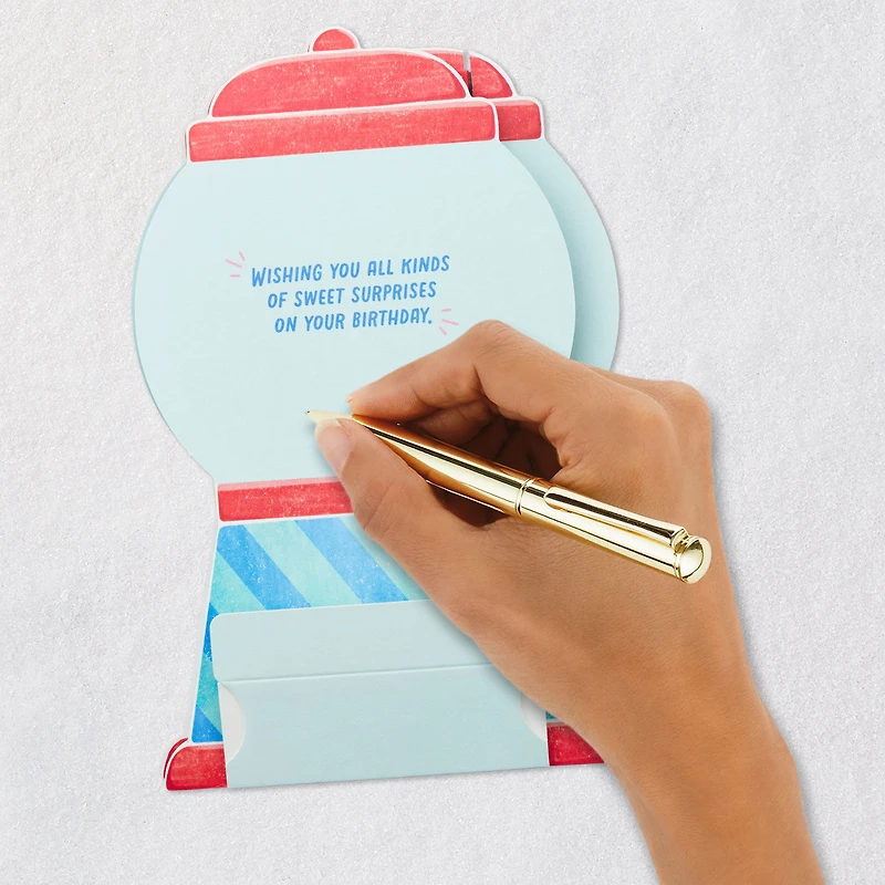 Sweet Surprises Gumball Machine Musical 3D Pop-Up Birthday Card for only USD 12.99 | Hallmark