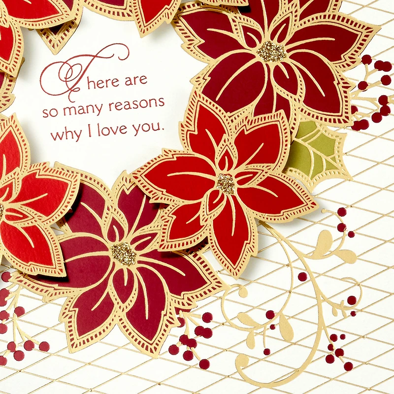 I Love You With All My Heart Christmas Card for Wife for only USD 8.99 | Hallmark