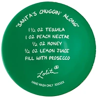 Lolita Chuggin' Along With Santa Handpainted Wine Glass, 15 oz. for only USD 32.99 | Hallmark