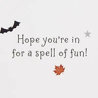 A Spell of Fun Halloween Card for only USD 5.99 | Hallmark