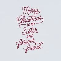 Time Flies, But Love Stays Christmas Card for Sister for only USD 4.59 | Hallmark