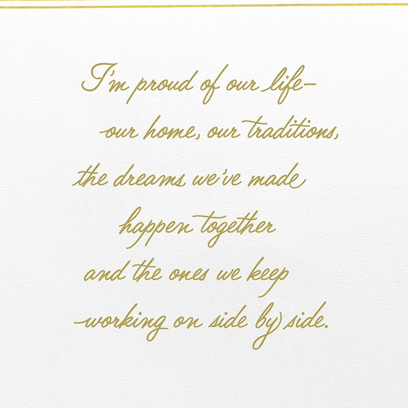I'm Proud of Us Anniversary Card for only USD 8.99 | Hallmark