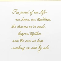 I'm Proud of Us Anniversary Card for only USD 8.99 | Hallmark