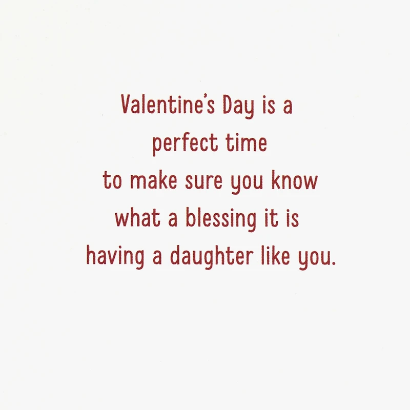 You're Such a Blessing Valentine's Day Card for Daughter for only USD 6.59 | Hallmark