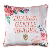 Bridgerton Dearest Gentle Reader Throw Pillow, 18x18 for only USD 34.99 | Hallmark
