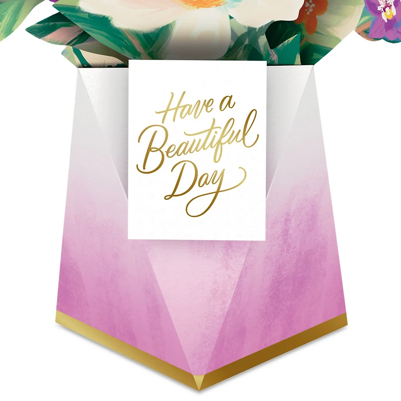 Lacey Chabert Collection Beautiful Day Flower Bouquet Jumbo 3D Pop-Up Mother's Day Card for only USD 12.99 | Hallmark