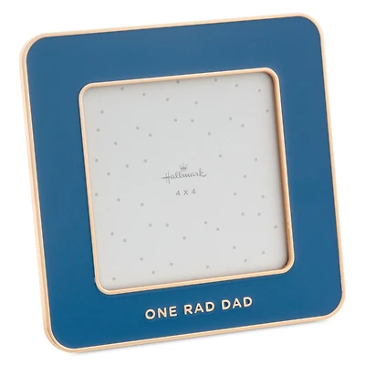 One Rad Dad Blue Enamel Picture Frame, 4x4 for only USD 22.99 | Hallmark