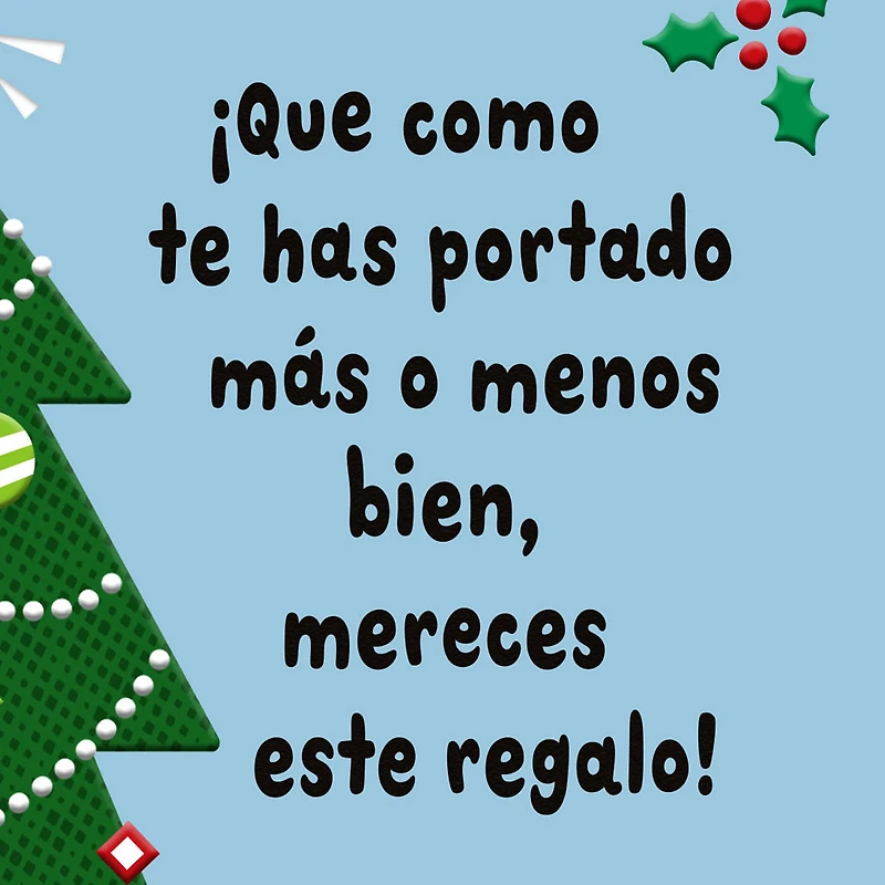 Santa Brings Good News Spanish-Language Money Holder Christmas Card for only USD 2.99 | Hallmark