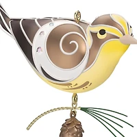 The Beauty of Birds Lady Blackburnian Warbler Ornament for only USD 22.99 | Hallmark