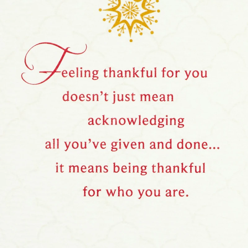 Grateful for Your Blessings Christmas Card for Parents for only USD 5.59 | Hallmark
