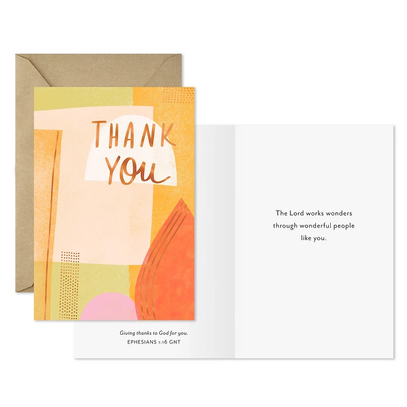 Abstract Geometrics Religious Thank You Cards, Pack of 10 for only USD 7.99 | Hallmark