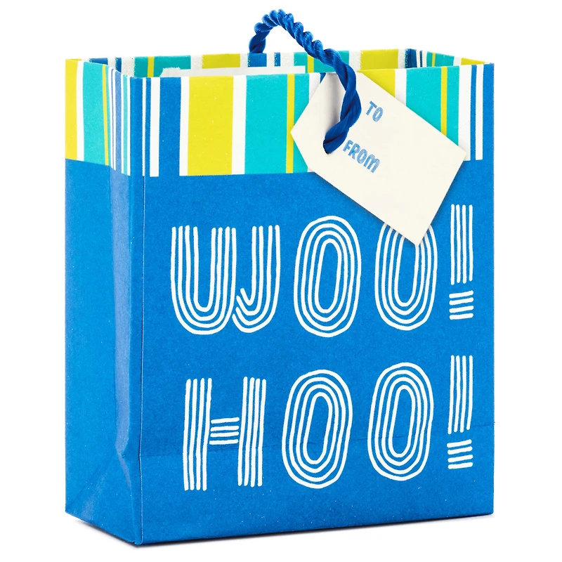Woo Hoo Gift Card Holder Mini Bag, 4.5" for only USD 1.99 | Hallmark