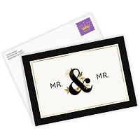 Black & Gold Custom Wedding Card for only USD 4.99 | Hallmark