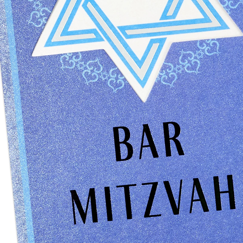 Star of David Mazel Tov Money Holder Bar Mitzvah Card for only USD 4.99 | Hallmark