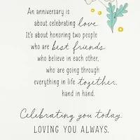 Hand in Hand Anniversary Card for Couple for only USD 6.99 | Hallmark