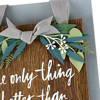 Staying in Love Anniversary Card With Hanging Wood Sign for only USD 9.59 | Hallmark