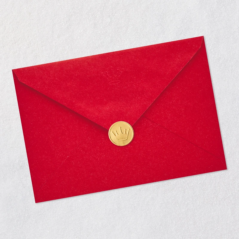 Disney Princess Christmas Card for Granddaughter With Crown and Stickers for only USD 6.59 | Hallmark