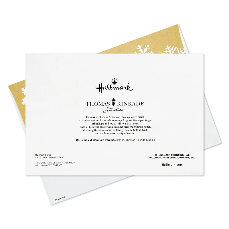 Thomas Kinkade Places Like Home Boxed Christmas Cards, Pack of 16 for only USD 17.49 | Hallmark