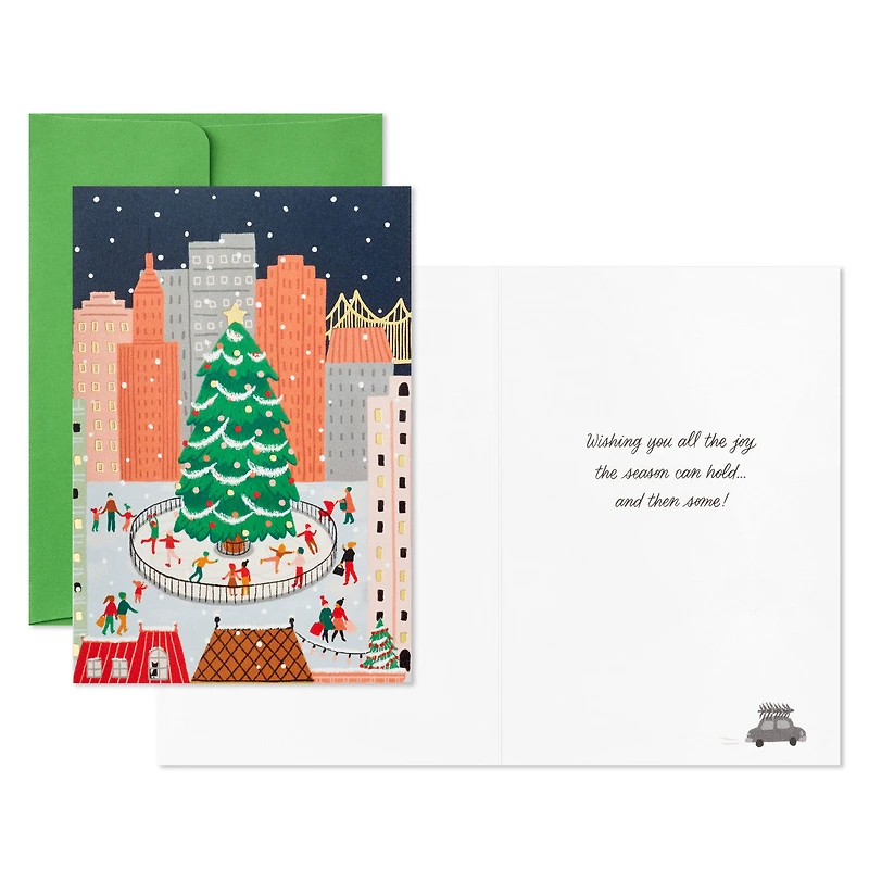 City Skating Scene Packaged Christmas Cards, Set of 5 for only USD 5.00 | Hallmark