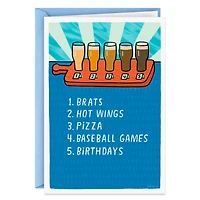 Beer Goes With Everything Funny Birthday Card for only USD 4.49 | Hallmark
