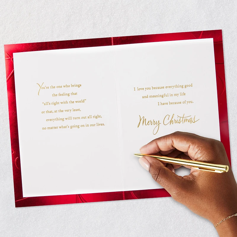 You're Everything to Me Romantic Christmas Card for only USD 6.59 | Hallmark